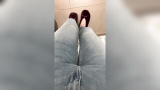 Tight jeans wetting